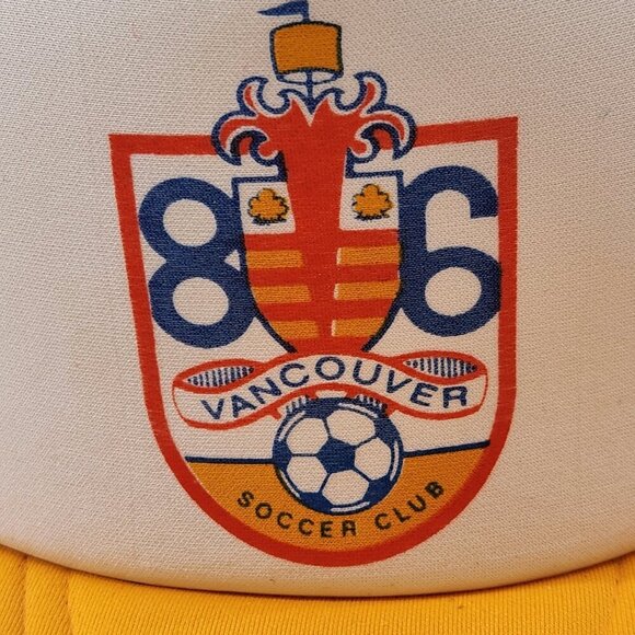 Vancouver 86ers Soccer Hat Trucker Mesh Vintage 1980s - Picture 6 of 10